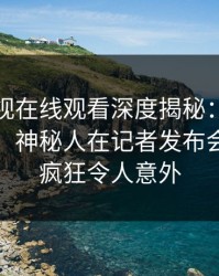 蘑菇影视在线观看深度揭秘：真相风波背后，神秘人在记者发布会的角色疯狂令人意外