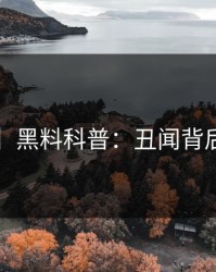 【独家】黑料科普：丑闻背后5大爆点