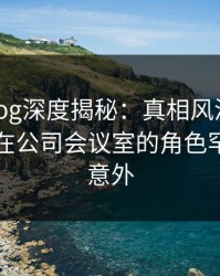 糖心vlog深度揭秘：真相风波背后，圈内人在公司会议室的角色罕见令人意外